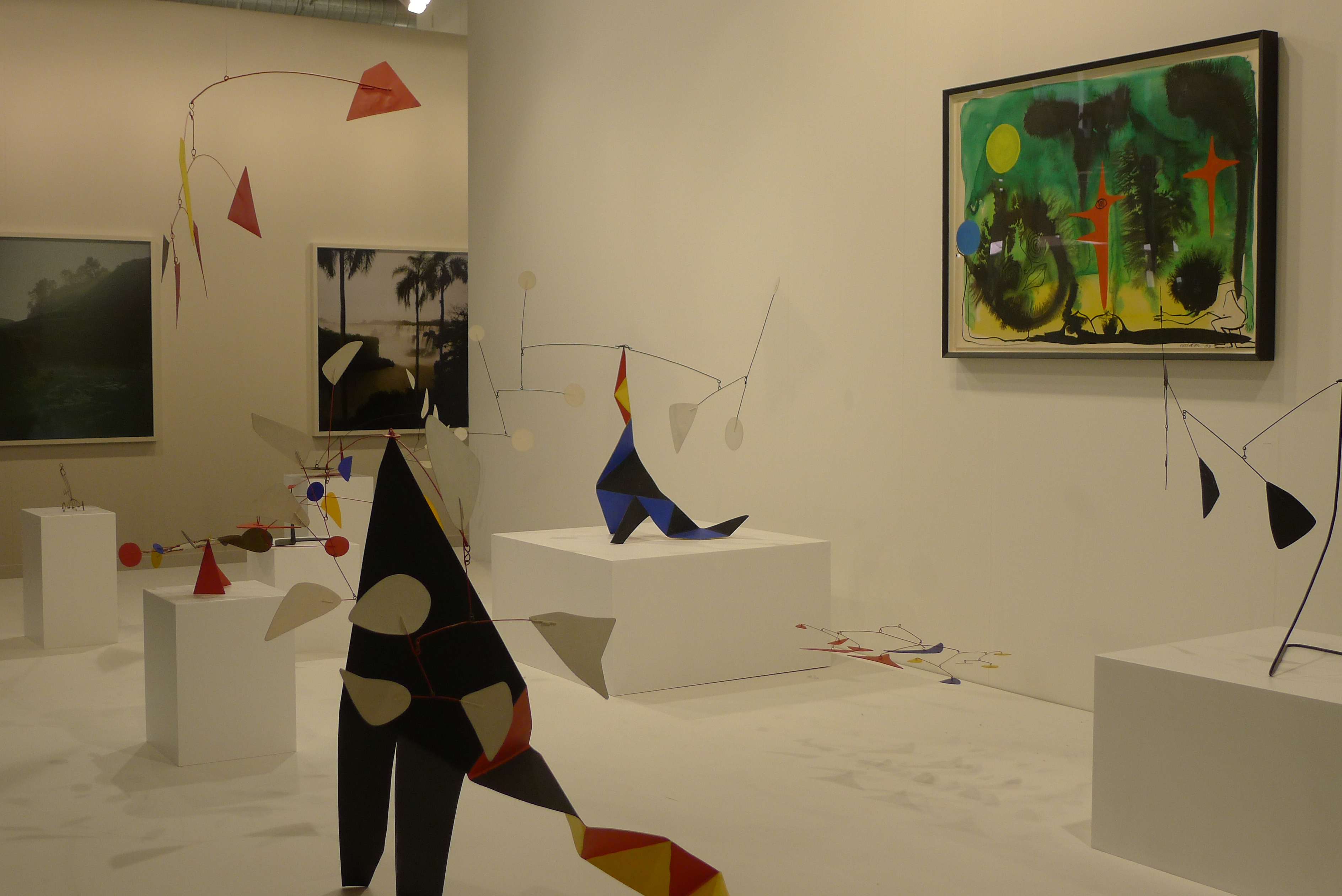 Collection of Alexander Calder mobiles and sculptures
