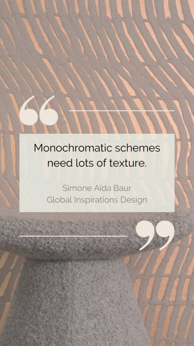 Although I'm an advocate for adding some colour to a space, I do love neutral and monochromatic schemes as well. They exude a sense of calm and are the ideal choice for bedrooms for examples. 

Most people, however, worry that a monochromatic scheme might be boring. This is why you need to use texture. Lots of texture.

#monochromatic #interiordesign #interiordesignreels #monochromaticschemes #monochromaticdesign #interiordesignconsultancy  #homeinspiration  #homeinterior  #homestyling  #interiordesignlovers  #moderninteriordesign  #moderninteriordesign  #roominspo  #interiordecor  #interiordesigntips  #interiordesign  #luxurydesignbedroom  #bedroomdesignideas